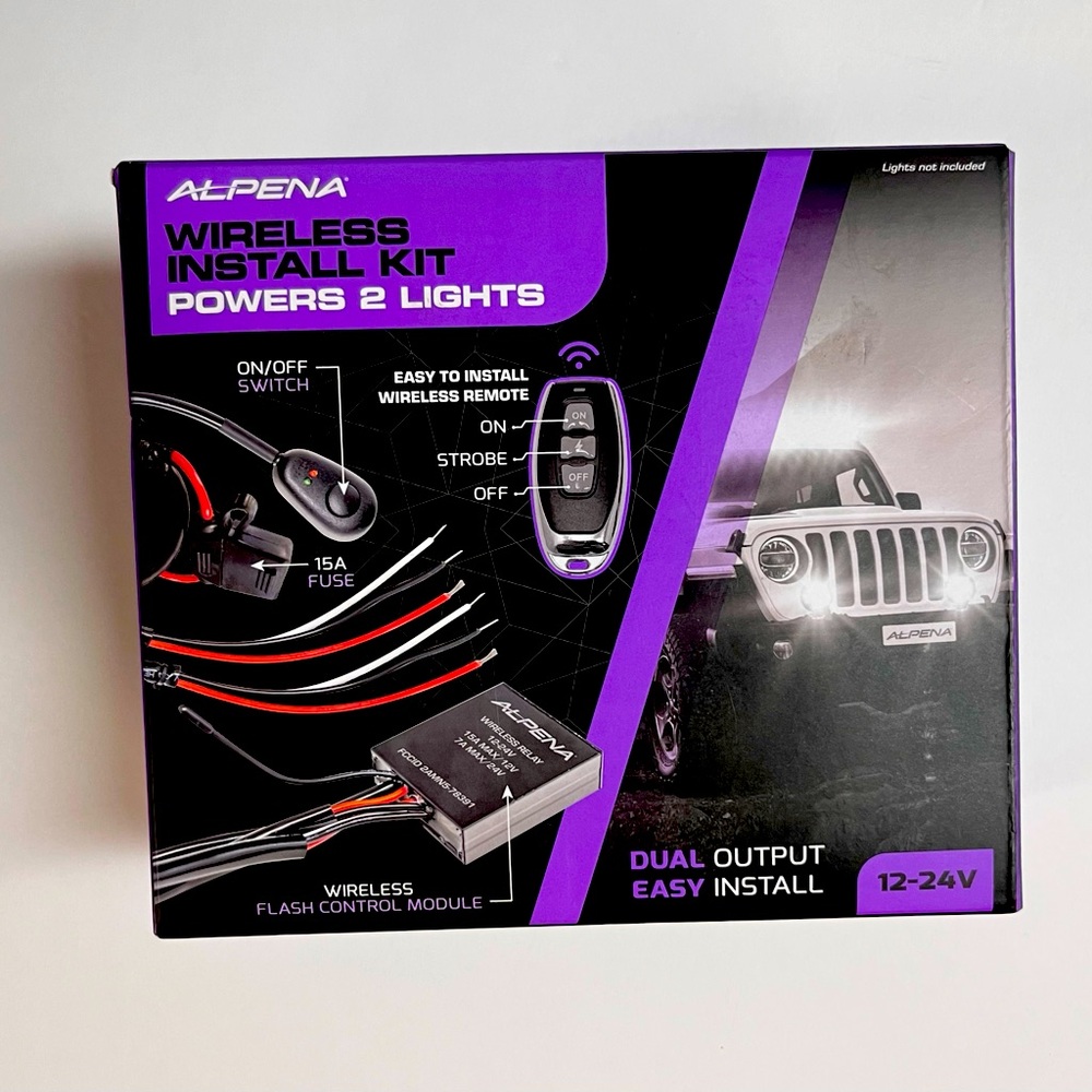 Alpena Wireless Install Kit for Accent Lights Remote Included